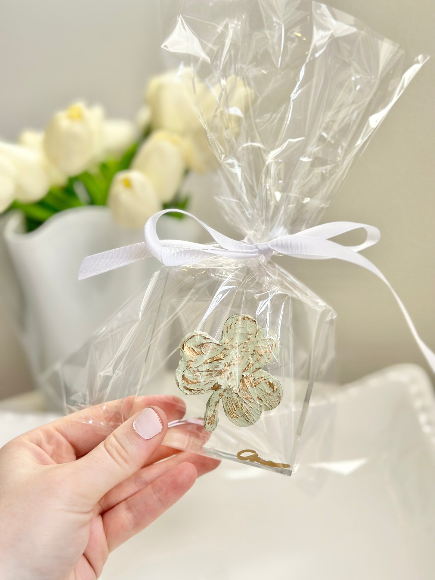 St. Patrick’s Day Clover Acrylic Block