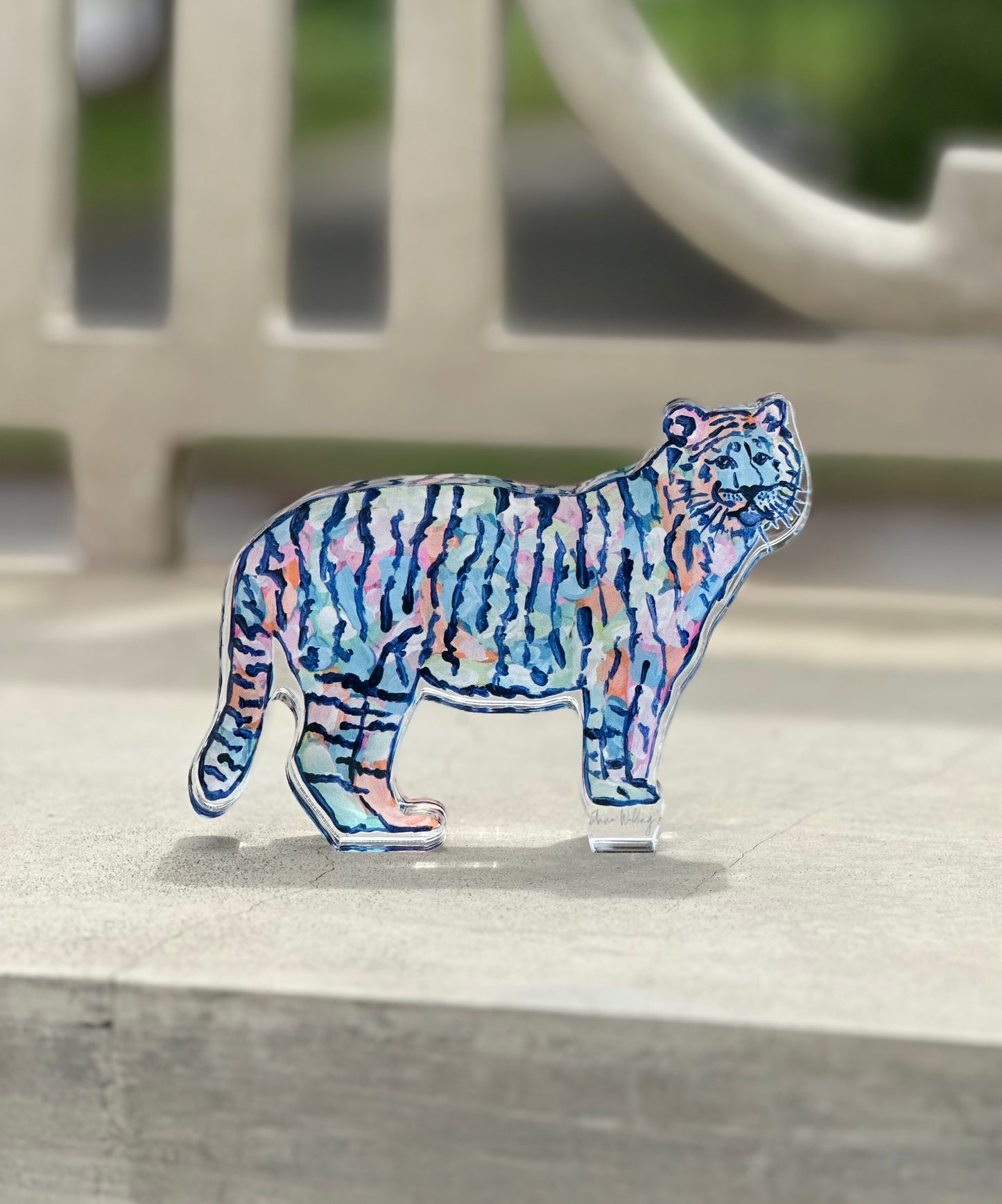 Tiger Acrylic Block Preorder