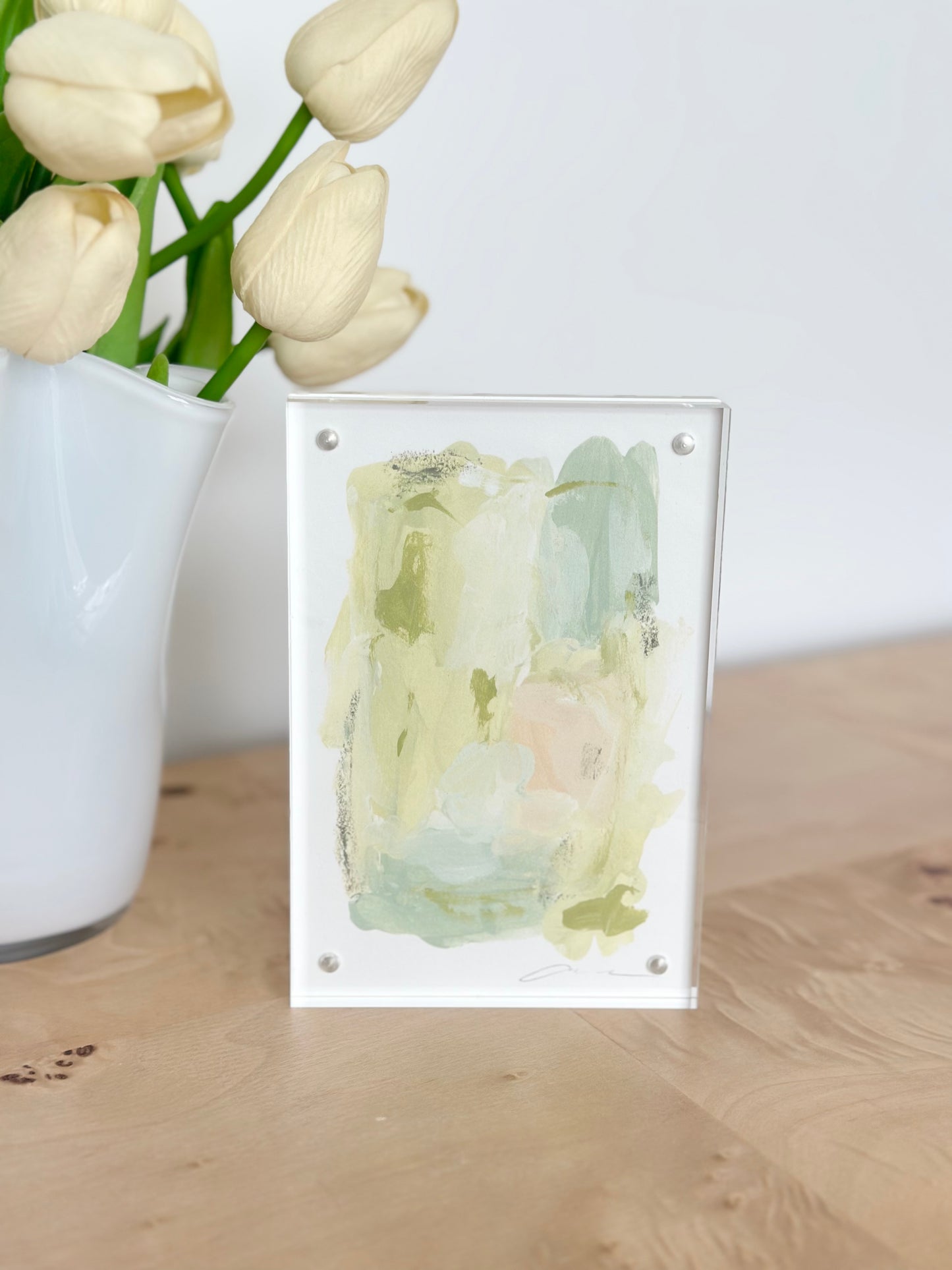 Replicated Print in 4x6 Acrylic Frame