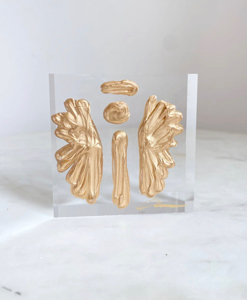 Angel Acrylic Block 3x3