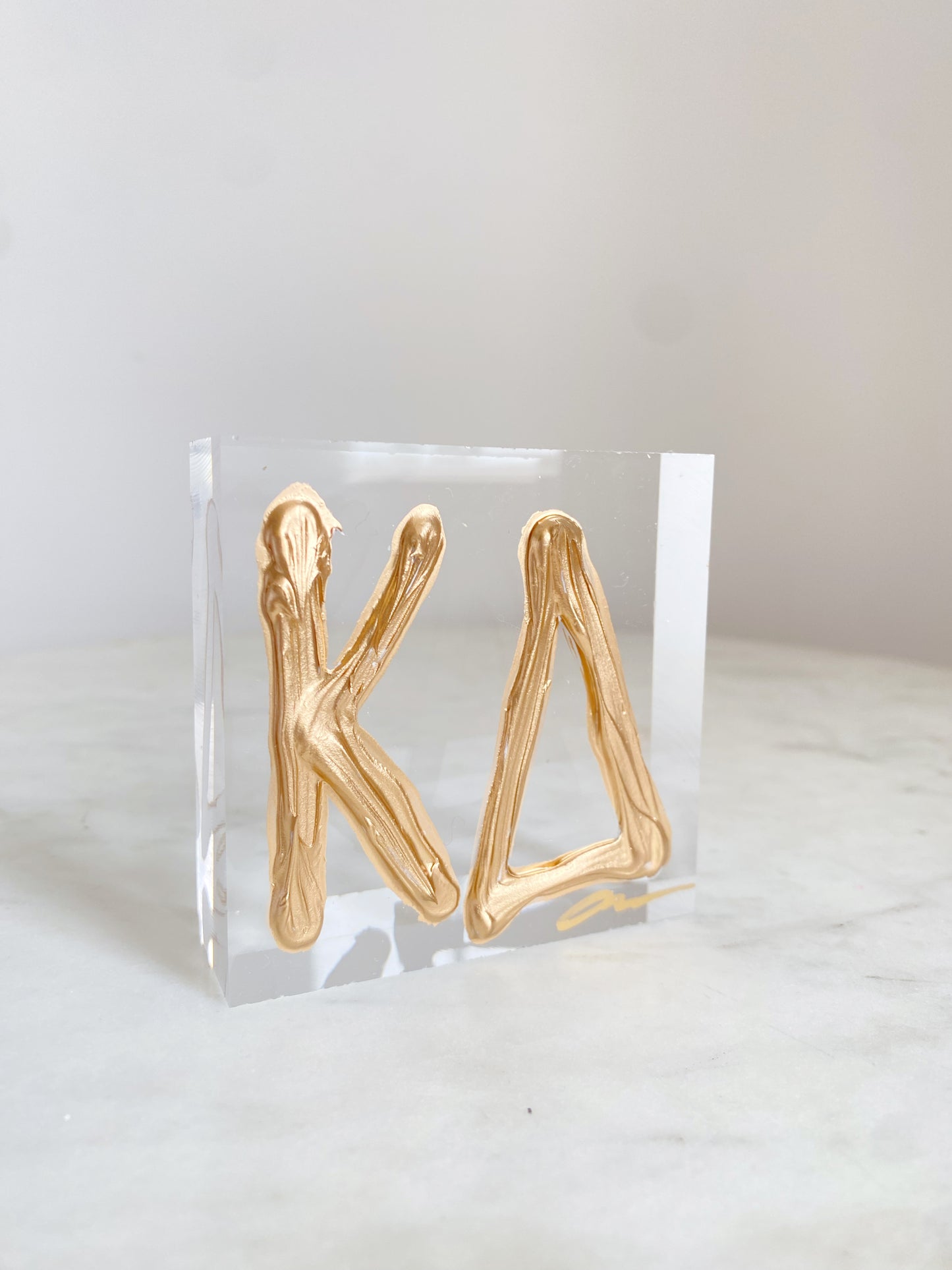 Custom Sorority Acrylic Block