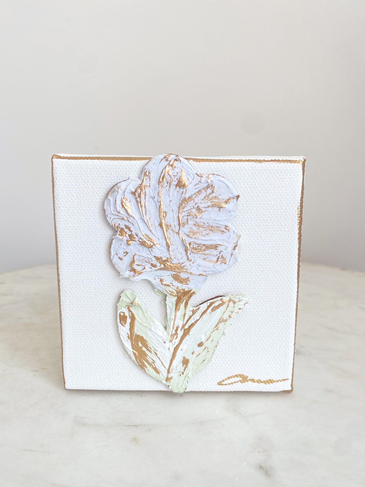 Easter Flower Canvas 4x4