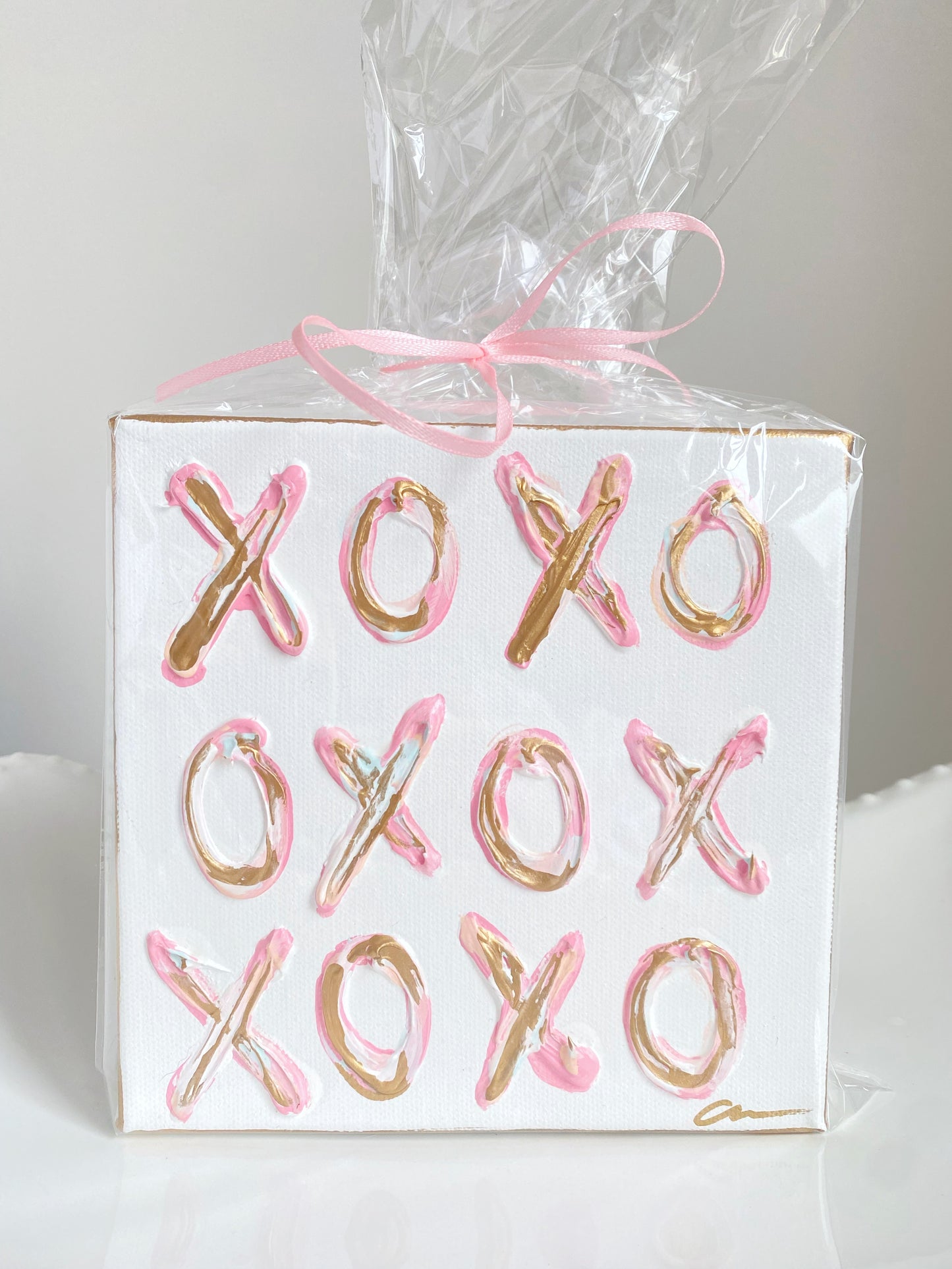 Pink Xoxo Canvas