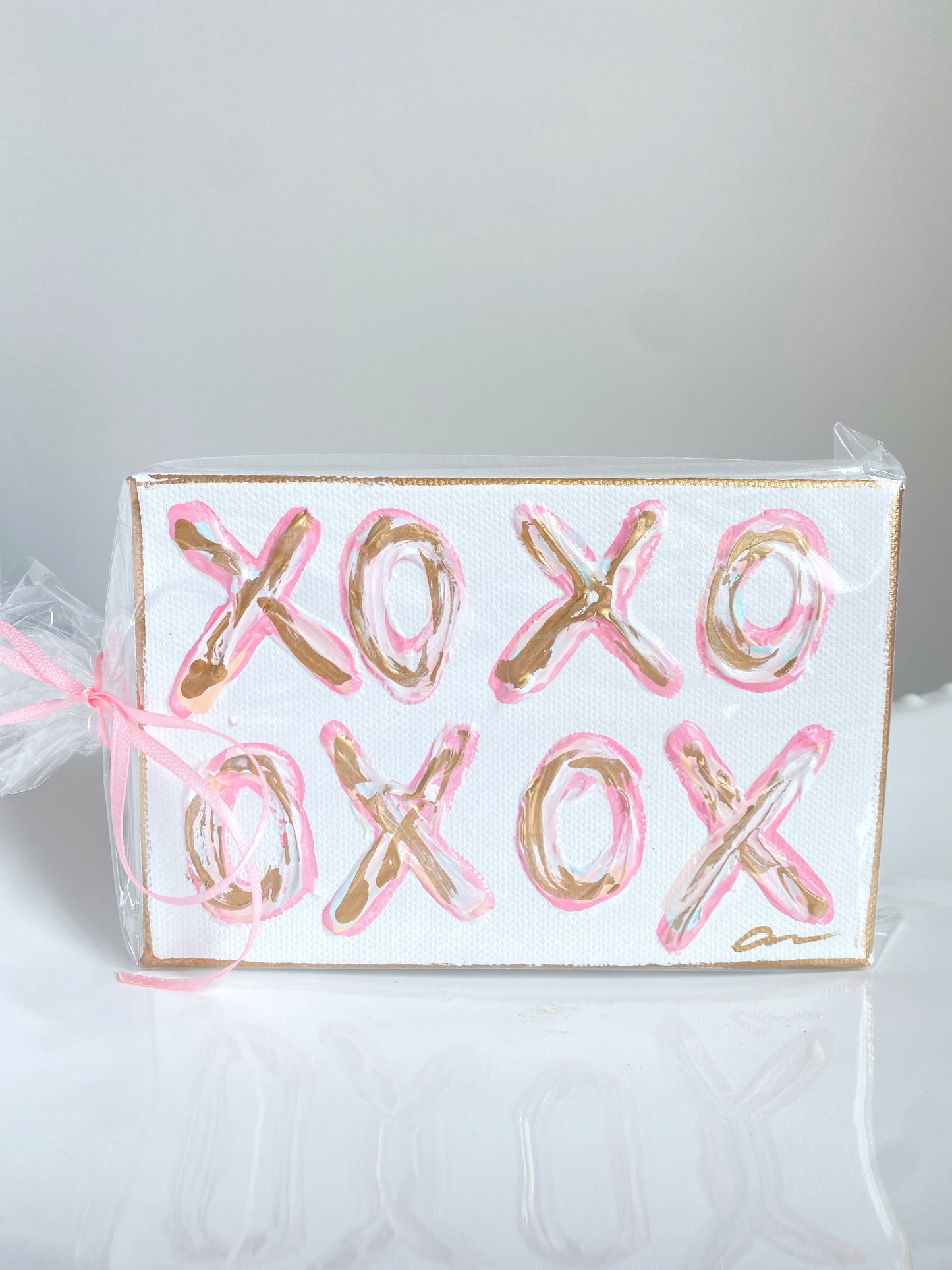 Pink Xoxo Canvas