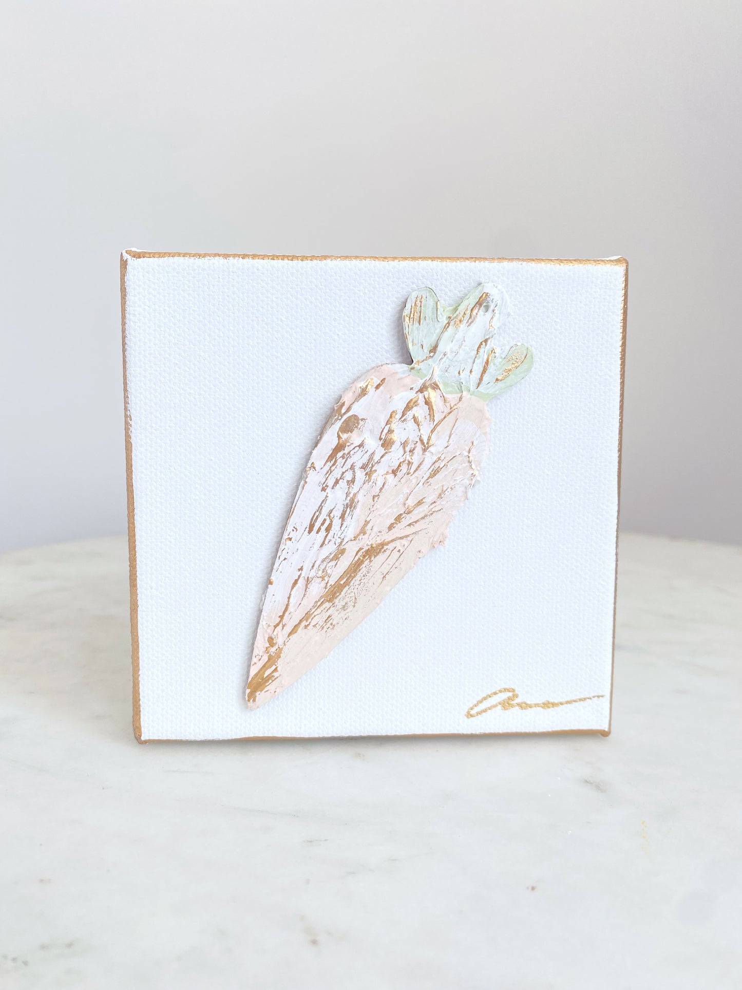 Easter Carrot Canvas 4x4