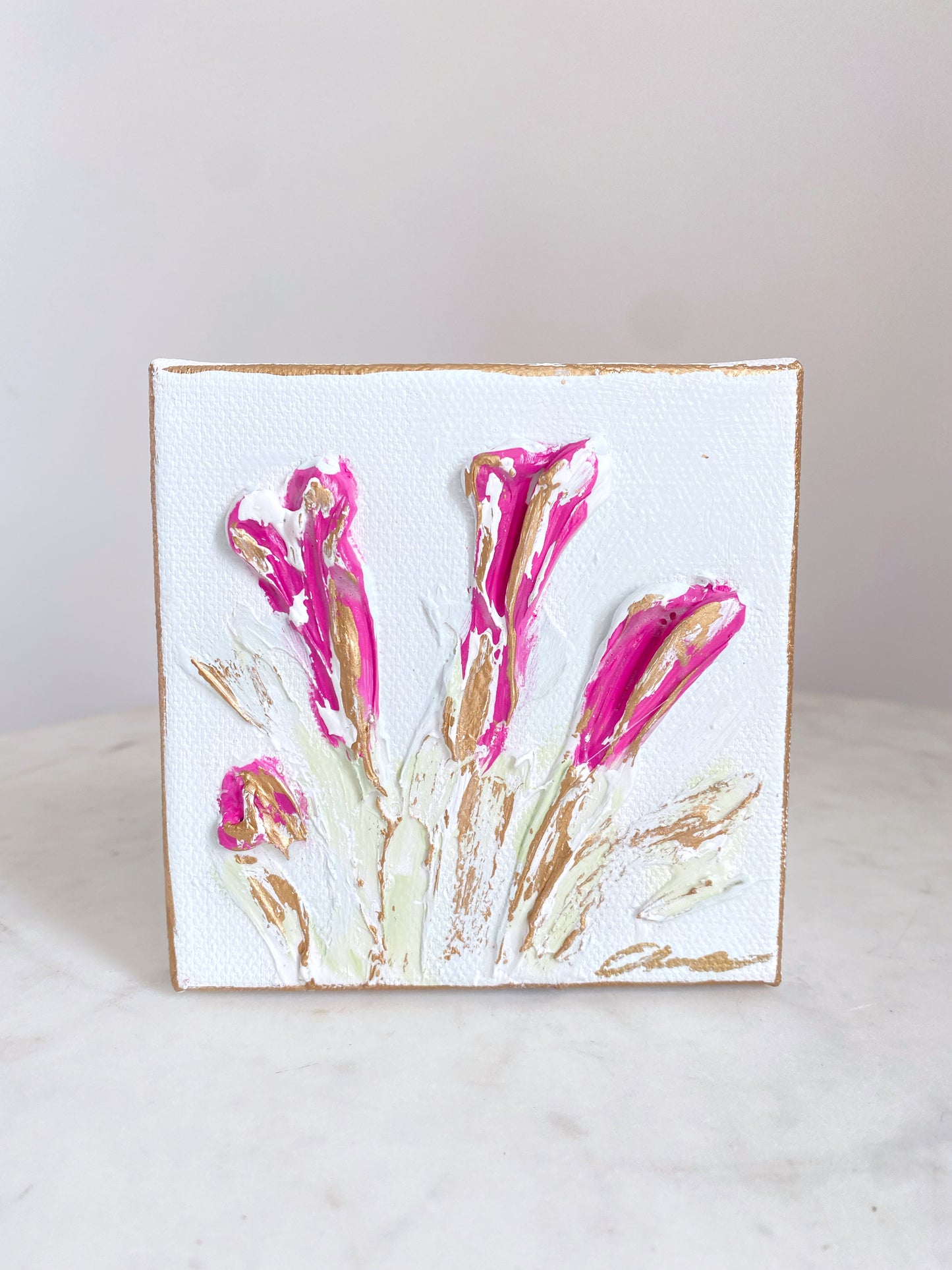 Flower Canvas 4x4