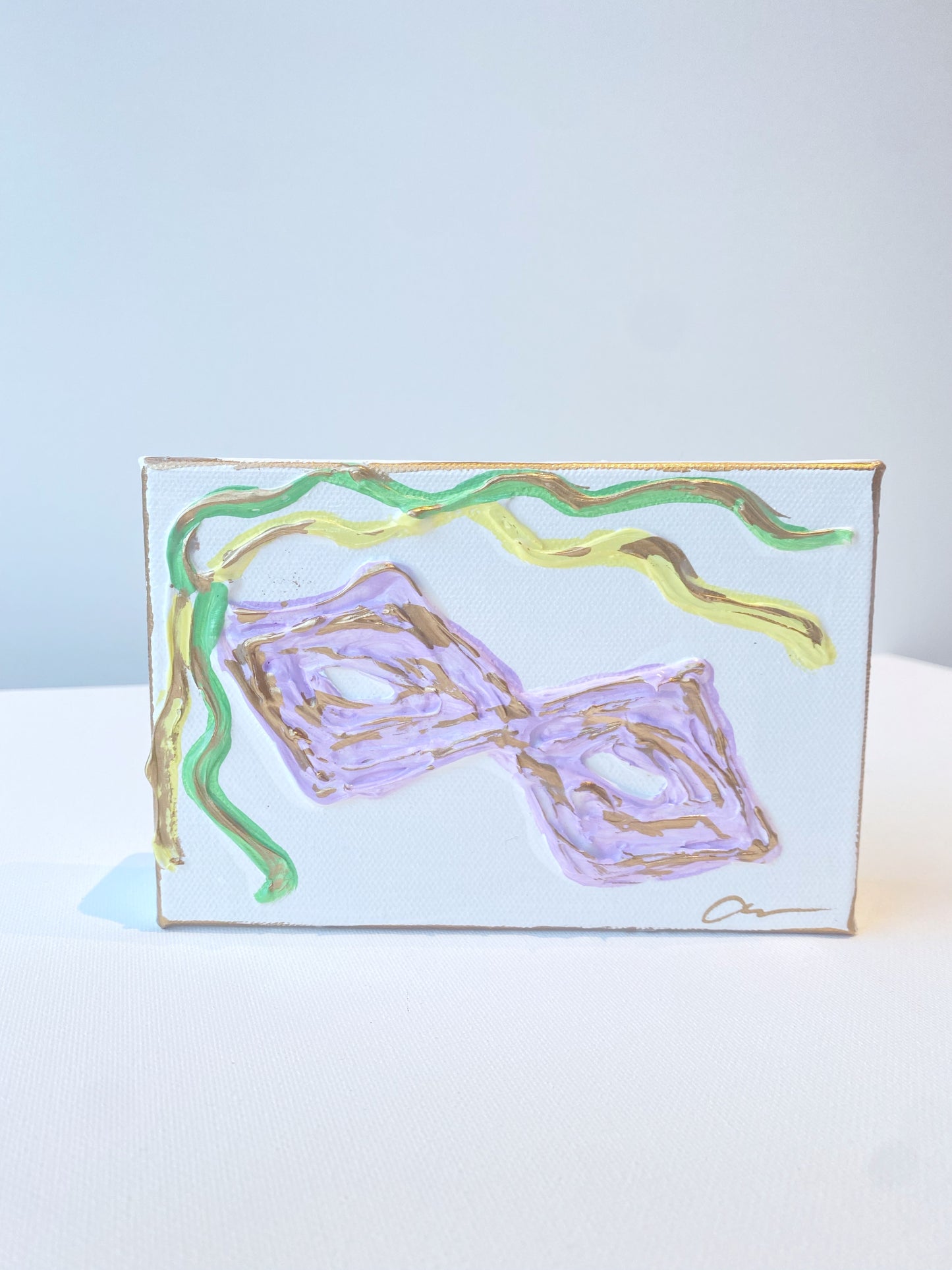 Mardi Gras Mask Canvas