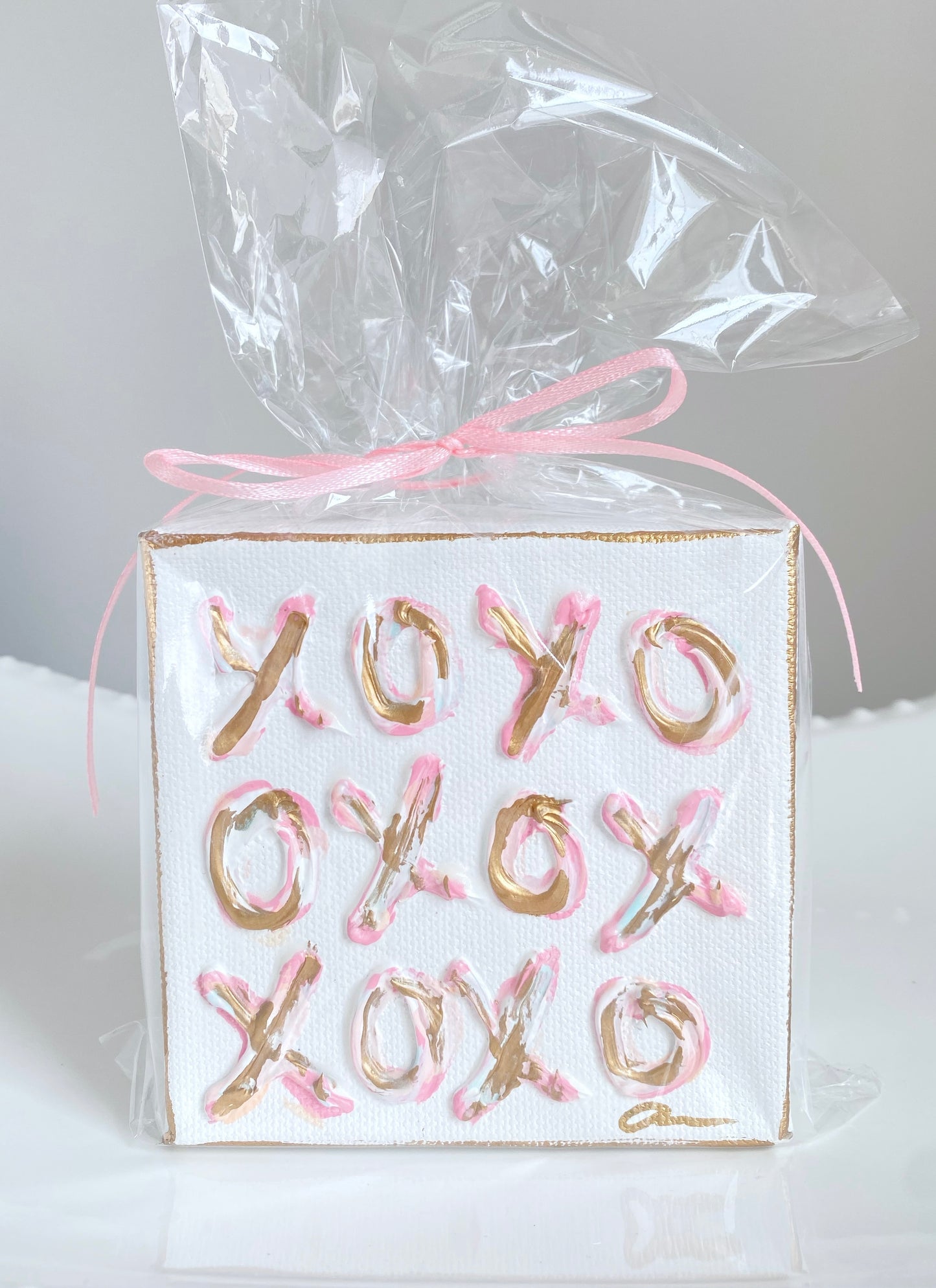 Pink Xoxo Canvas