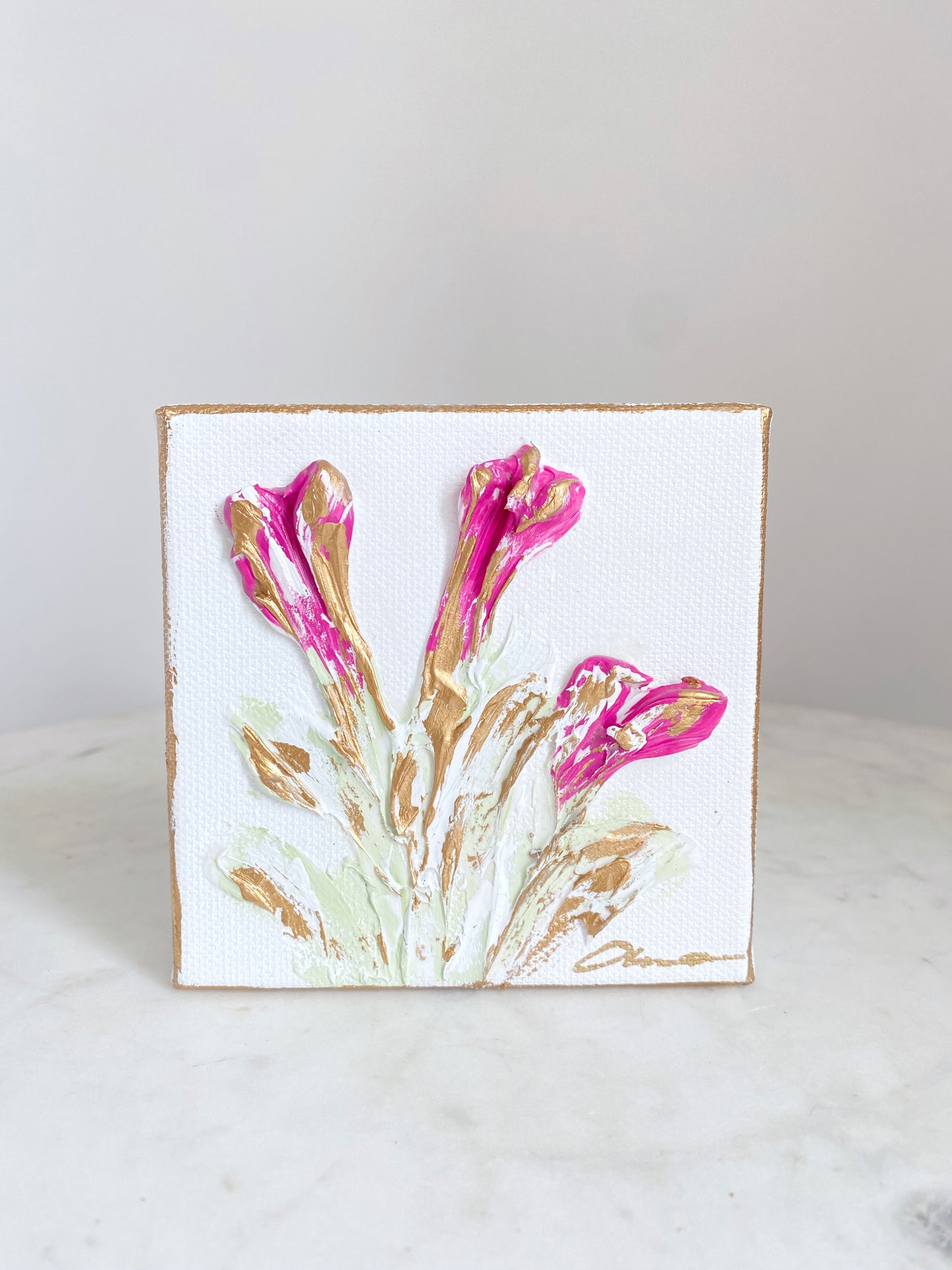 Flower Canvas 4x4