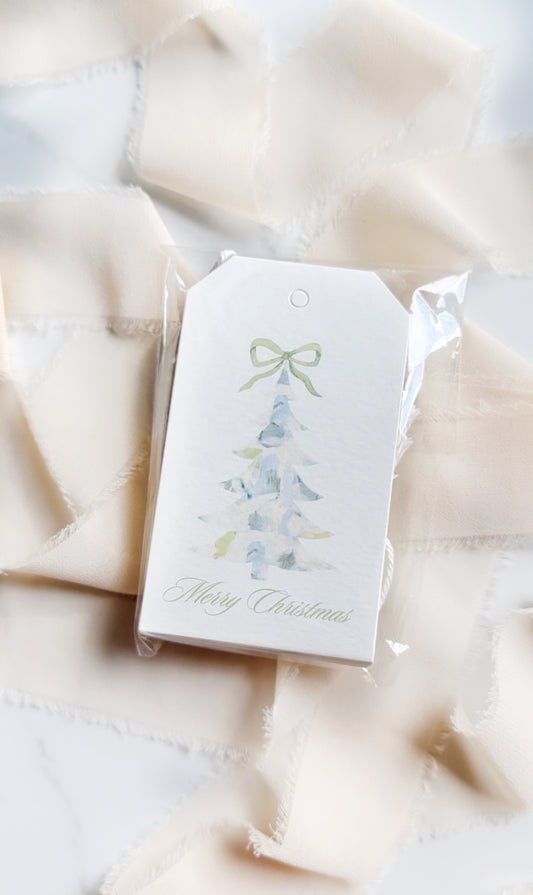 Christmas Tree Gift Tags