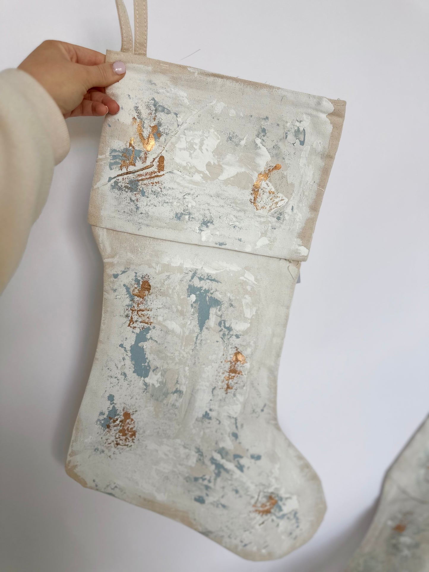 Hand Painted Stocking