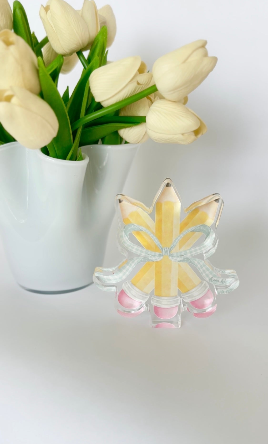 Pencil Acrylic Block