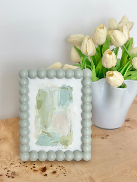 Bubble Frame with Replicated Print 5x7