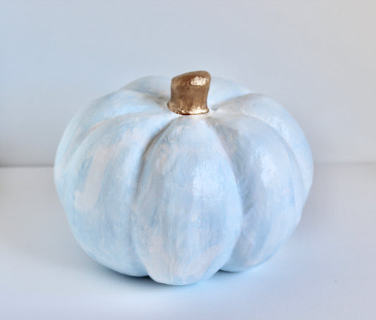 Blue and White Pumpkin II