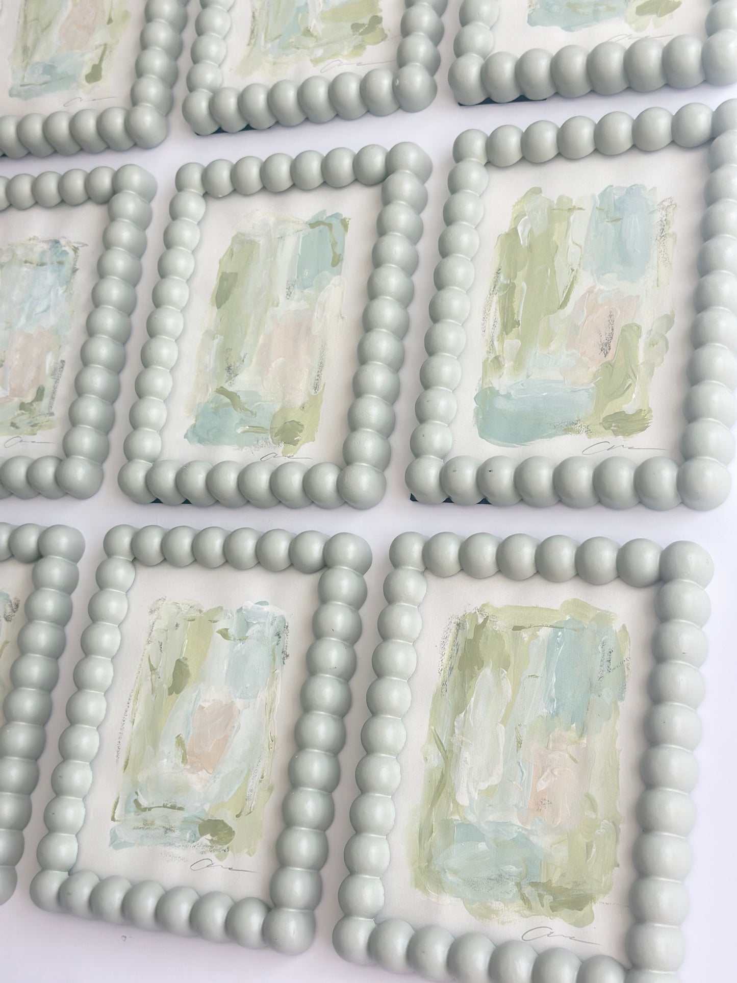 Bubble Frame with Original Art 5x7