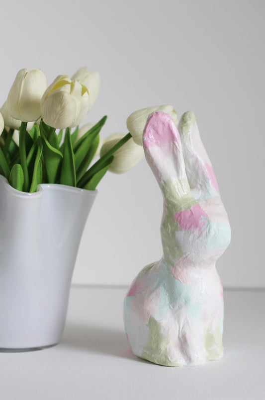 Hand Painted Pastel Bunny