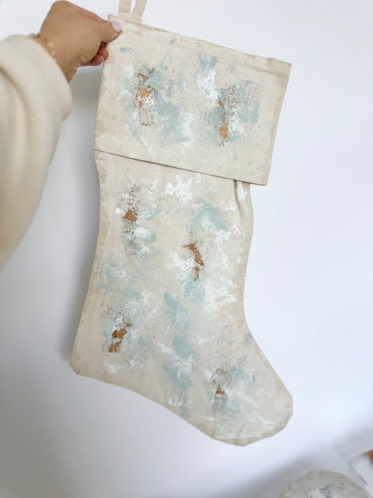Hand Painted Stocking