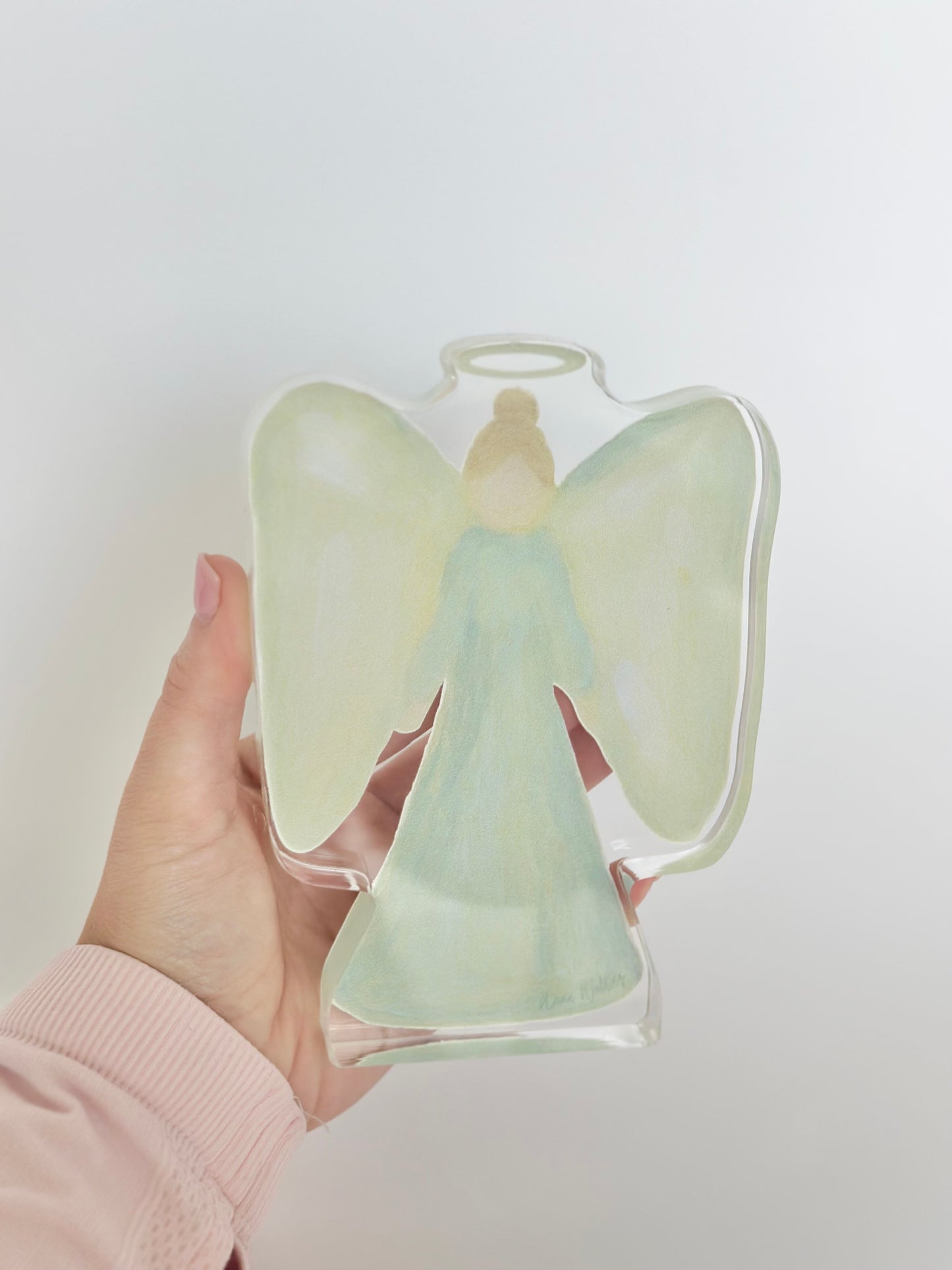 Angel Acrylic Block