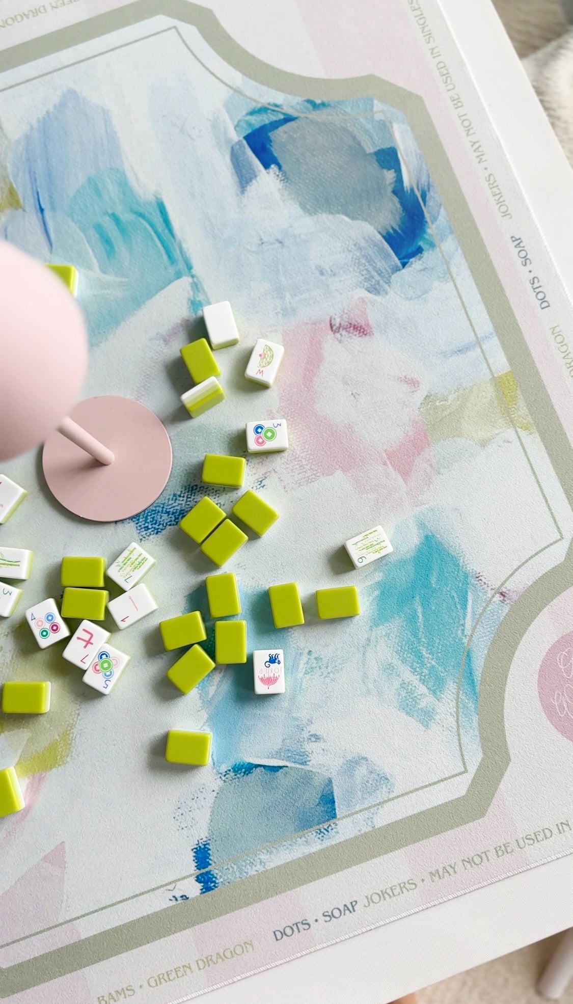 Garden Party Mahjong Mat