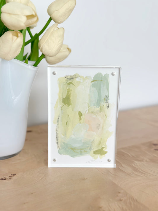 Replicated Print in 4x6 Acrylic Frame