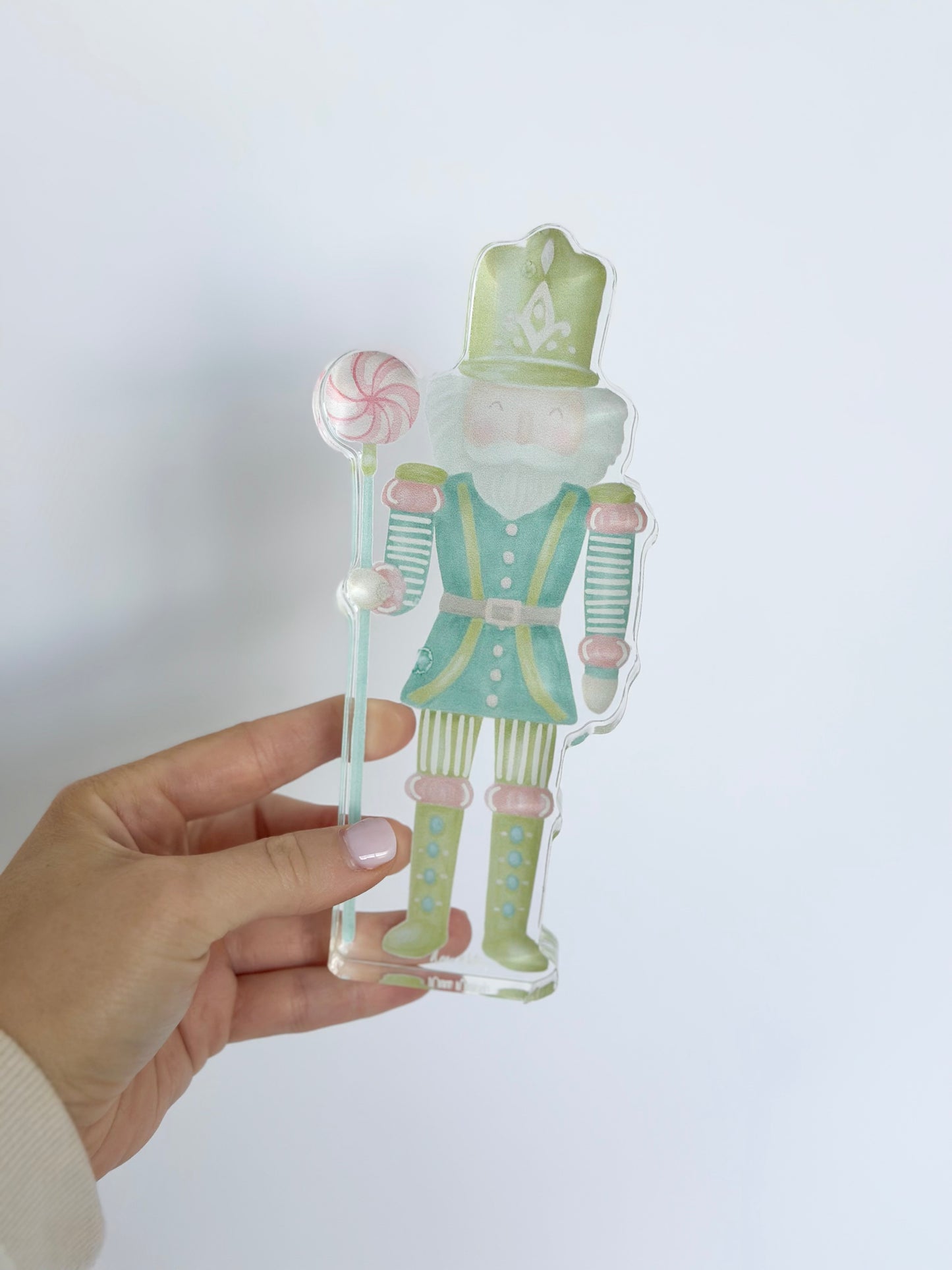Imperfect Acrylic Nutcracker