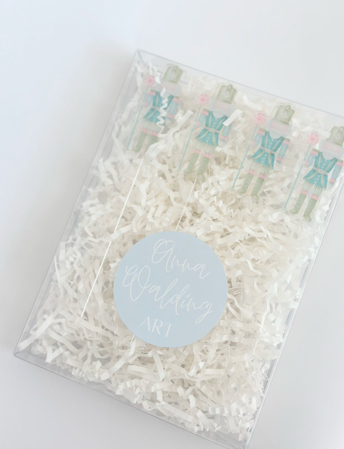 Acrylic Nutcracker Stir Sticks|Set of 4