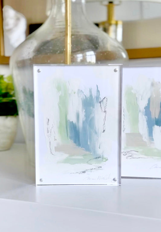 Abstract in Acrylic Frame 4x6