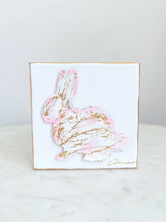 Easter Bunny Canvas 4x4