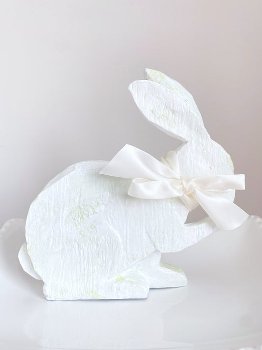 Painted Light Green Bunny