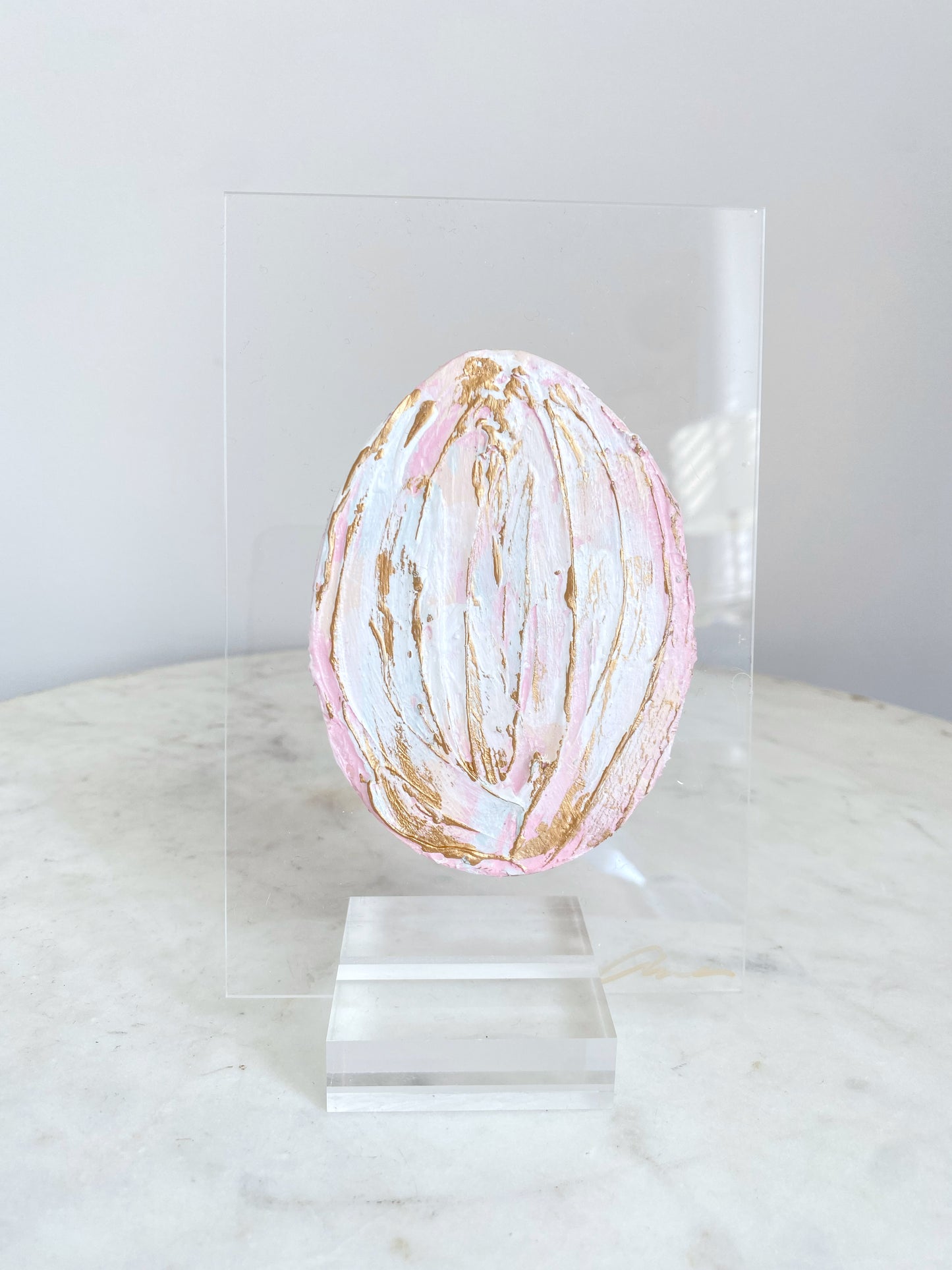 Easter Egg On Acrylic 4x6