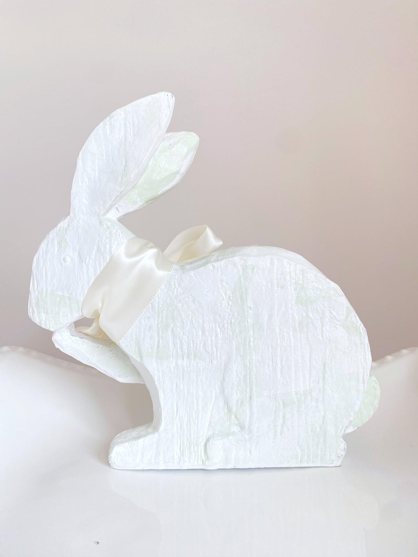 Painted Light Green Bunny